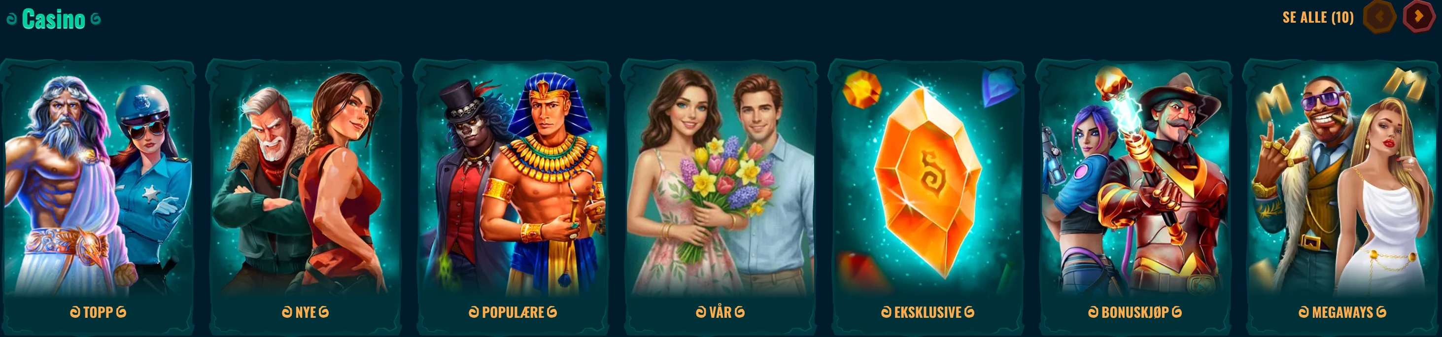 Spillutvalg hos Spinanga